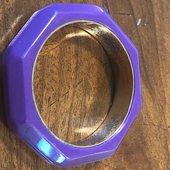 Kate Spade New York purple bangle bracelet - Picture 1 of 2